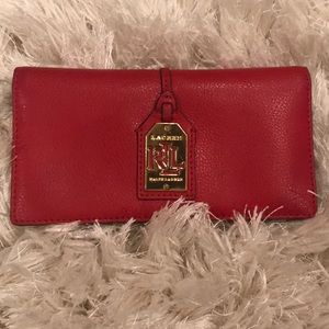 Ralph Lauren Red Wallet